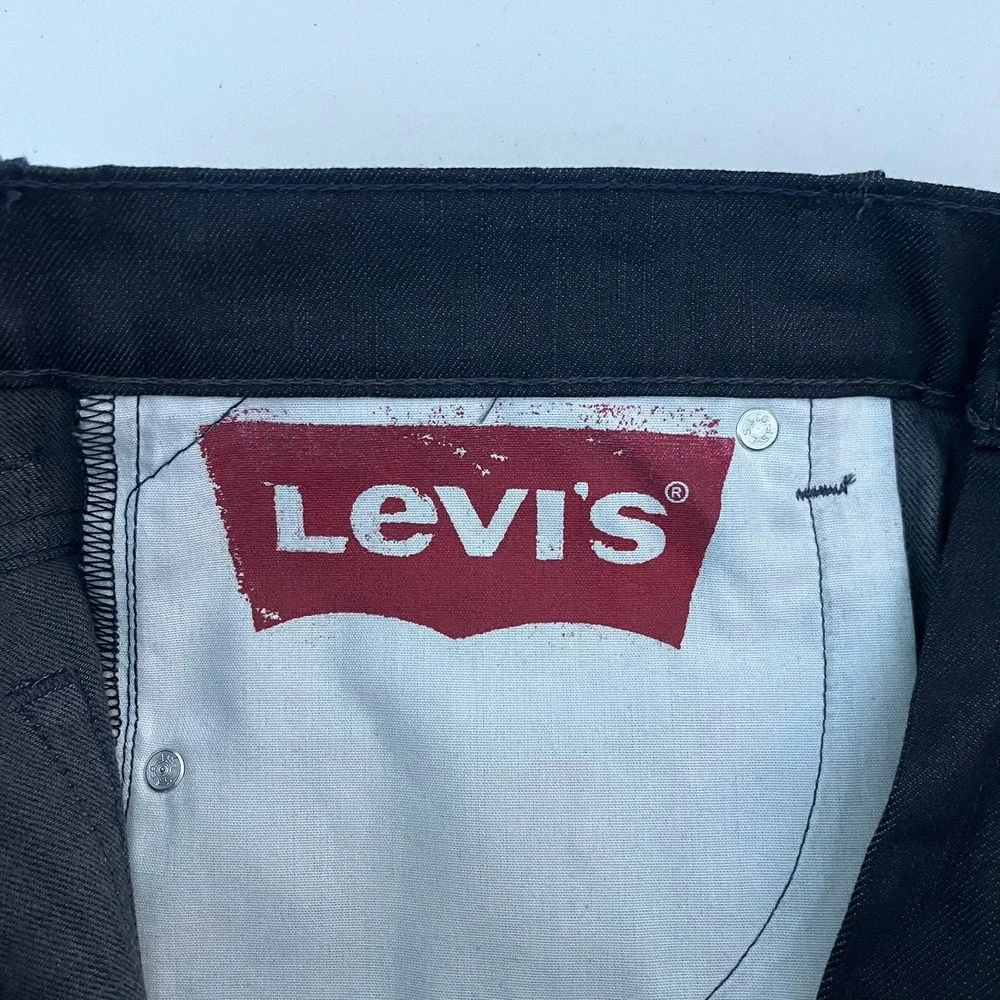 Levis 591 Low Skinny Jeans Mens 34x32 Dark Wash Stretch Denim 05591-XXXX New